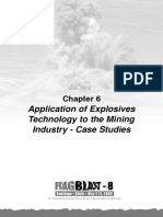 Case Studies of Applications of Explosives Technology Fo The Mining Industry