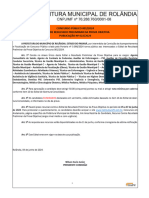 Concurso Público 001/2024 Edital de Resultado Preliminar Da Prova Objetiva Publicação Nº