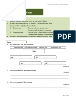 Ian 13.1 Organisation of Data