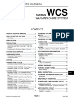 Wcs-Warning Chime System