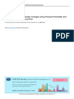 Assessment of Water Quality Changes Using Physical