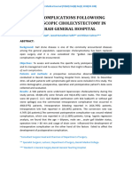 Early Complications Followoing Laparoscopic Cholecystectomy in Basrah General Hospital