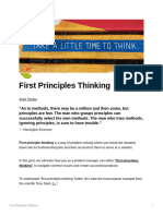 First Principles For Product Managers - HelloPM - Co