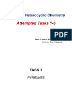 Heterocyclic Chemistry Tasks TM