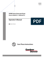 N2 Desiccant Dryer OPERATOR - MANUAL - GDHB83TLS - GDHB2483TLS - 47815603 - A