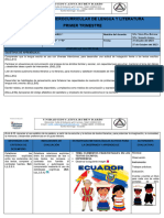 Planificacion Segundo Trimestre Quinto Año