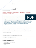 Preeclampsia y Eclampsia - Ginecología y Obstetricia - Manual MSD Versión para Profesionales