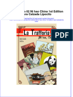 La Trattoria 02 Ni Hao China 1st Edition Sara Calzada Lipocito Full Chapter Download PDF