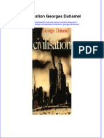 Civilisation Georges Duhamel Full Chapter Download PDF