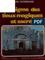 L'énigme Des Lieux Magiques Et Sacrés - Carl Dorsan