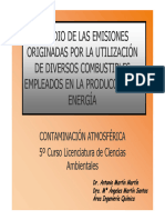 Leccion 1. Comportamiento Ambiental de Tres Combustibles