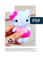 Hello Kitty Pour Les Debutants PDF Amigurumi Patron Gratuit