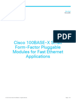 Cisco Transceiver 100Base-X Data Sheet