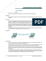 Lab 2.6.5.3 Creating An Adhoc Network: Objective