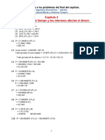 Factores: Cómo El Tiempo y Los Intereses Afectan El Dinero: Soluciones A Los Problemas Del Final Del Capítulo