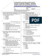 Soal PAT Tafsir Ilmu Tafsir Kelas X K13