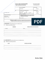 Wade Brorby Financial Disclosure Report For 2010