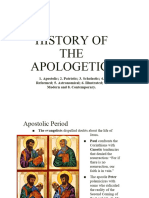 History of Apologetics