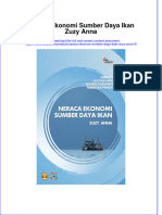 Neraca Ekonomi Sumber Daya Ikan Zuzy Anna Full Chapter Download PDF