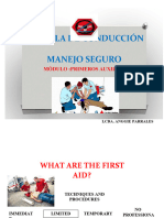 Driving School First Aid Module