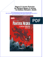 Pantera Negra O Jovem Príncipe Enfeitiçado Pantera Negra O Jovem Príncipe 2 1st Edition Ronald L Smith Full Chapter Download PDF