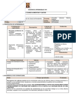 2da Sesión de Matematica Sabemos Cuando Aumentar y Quitar