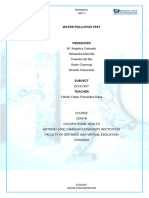 Water Pollution Test