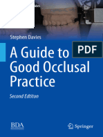 Stephen Davies - A Guide To Good Occlusal Practice - A Guide To Good Practice (BDJ Clinician's Guides) - Springer (2022)