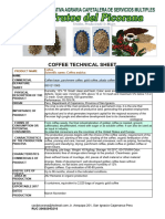 Coffee Technical Sheet