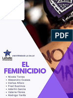 Metodologia Del Estudio - Feminicidio