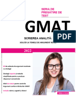 Eșantion de Scriere Analitică GMAT 2022