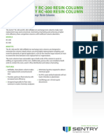 RC 200 RC 400 Resin Column Spec Sheet S SW SPS 00141 5 01 18