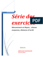 EXERCICE Mouvement Et Repos