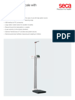 Digital Column Scale With Eye-Level Display: Seca 777