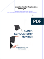 Klinik Scholarship Hunter Yogi Aldias Zakariyah Full Chapter Free