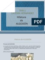 Hilatura de Algodon