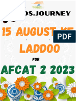 15 Aug Ke Laddoo For AFCAT 2 2023