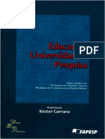 Educação Universidade e Pesquisa