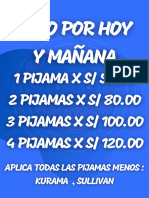 Pijamas y Mantas Mayo