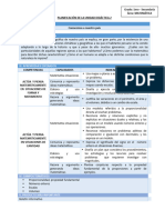 MAT - Planificación Unidad 2 - 1er Grado