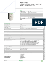 Telemecanique RE8TA31BU Datasheet