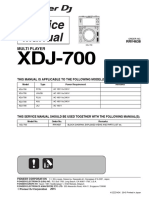 Pioneer xdj-700 Service Manual