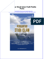 Pengantar Studi Islam Fadli Padila Putra Full Chapter Free