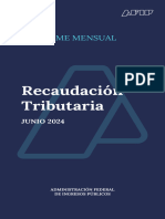 Recaudación Tributaria Junio