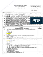 Grade 9 Sa1 SST Sample Paper (2023-2024)