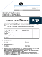 Final Year Exam - Accounts PDF