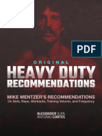 Heavy Duty Recommendations by Alexander Cortes