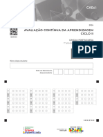 Avaliação Matemática - AMPLIADA 5° Ano