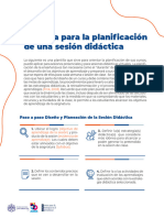 Plantilla Planificacion de Sesion Didactica