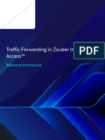 Traffic Fowarding in ZIA Reference Architecture